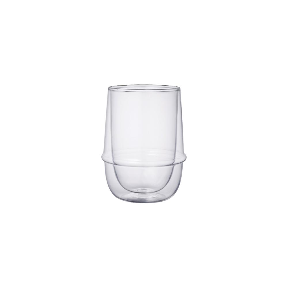 KINTO KRONOS double wall iced tea glass 350ml